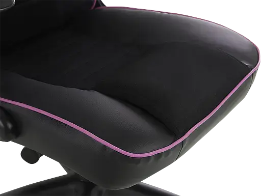Геймерское кресло GT Racer черное с фиолетовым (X-2760 Black/Violet) - фото 8