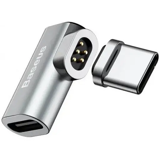 Перехідник кутовий магнітний Baseus Mini Magnetic Type-C Elbow Adapter