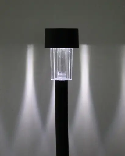 Вуличний світильник на сонячній батареї Goldlux 322265 Stik LED 6000K IP44 чорний - фото 2