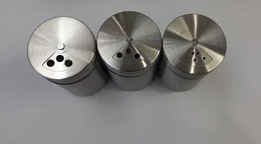 Органайзер набір для спецій на підставці із нержавіючої сталі Спецівниця Edenberg EB-18029 11 предметів Сірий - фото 4