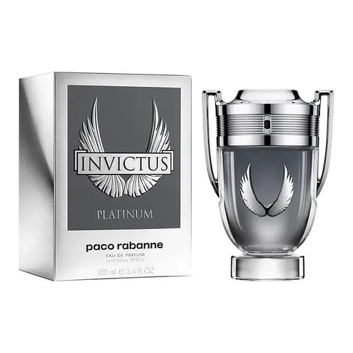 Парфюмированная вода для мужчин Paco Rabanne Invictus platinum Духи 100 мл - фото 2
