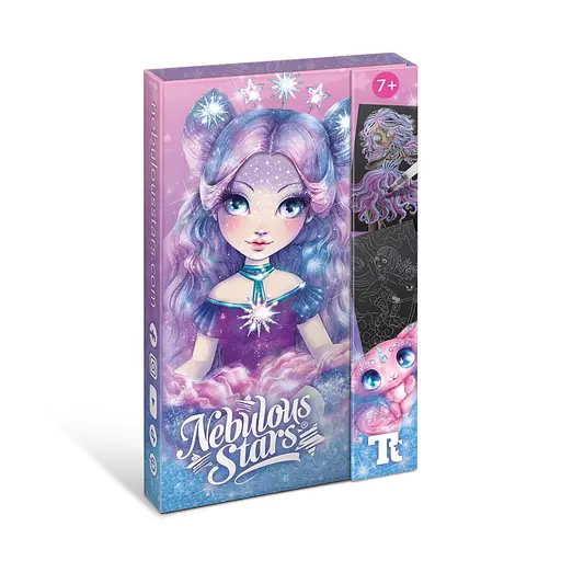 Набор для творчества Раскраска с водой: Возьми в дорогу Nebulous Stars 11423 с кисточкой для воды - фото 1