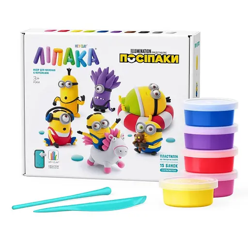 Меганабор пластилина "Посипаки" ЛИПАКА 15026-UA01 самостоятельно затвердевает - фото 2