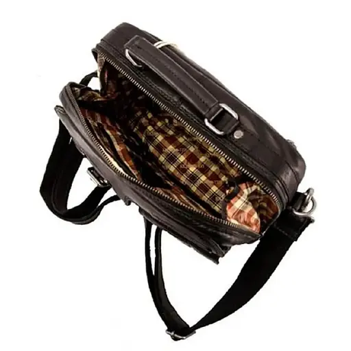 Чоловіча шкіряна сумка з ручкою Hill&Burry sum0028413 - фото 2