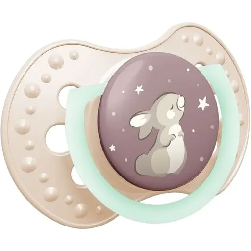 Пустушка силіконова динамічна LOVI Night&Day Girl 0-6 місяців 2 шт. (22/913_newgirl) - фото 3