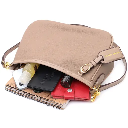 Кожаная женская сумка Vintage 26.5х16.5х10 см sum0026581 - фото 10