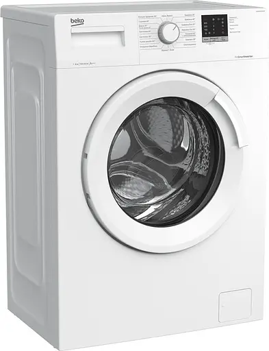 Стиральная машина Beko WUE6511IXWW 6 кг фронтальная инверторный двигатель 15 программ скорость отжима 1000 об/мин класс энергопотребления A+++ White - фото 2