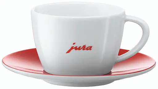 Набір чашок JURA з лого для капучино 2шт (24036)