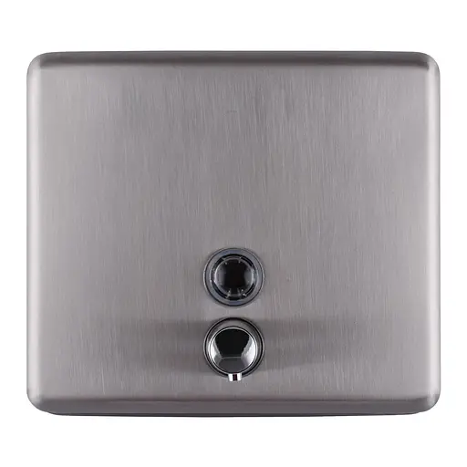 Дозатор для рідкого мила Hotec 13.115 Stainless Steel, Хром матовий - фото 1