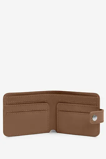 Кожаный портмоне Mini 2.2 карамель - фото 3