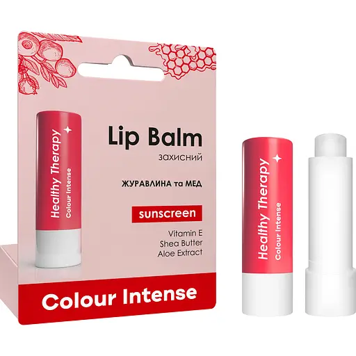 Бальзам для губ Colour Intense Healthy Therapy Защитный 03 Клюква и Мед 5 г - фото 2