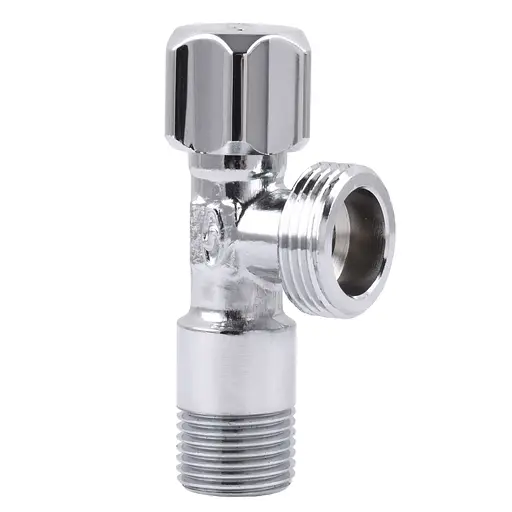 Кран вентильный угловой Solomon 1/2″х 3/4″ 160403 000012018 - фото 5