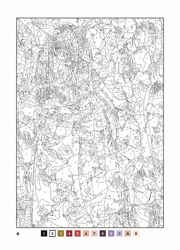 50 магических окрасок. Манга - Аврелия Стефани Бертран - фото 6