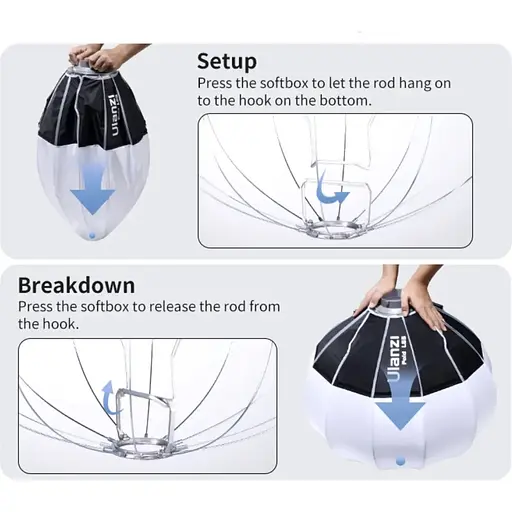 Софтбокс Ulanzi UV-L061 LAS005 [141145] - фото 3