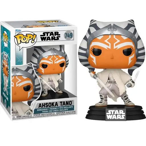 Фігурка Funko Pop Зоряні війни Асока Star Wars Ahsoka 10 см FP SW A 749