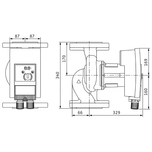 Циркуляційний насос Wilo Yonos MAXO 65/0,5-16 (2120655) - фото 4