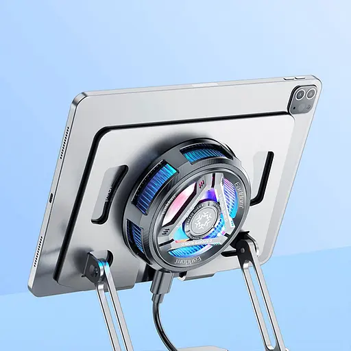 Кулер для смартфона Earldom ET-F13 Black [135084] - фото 7