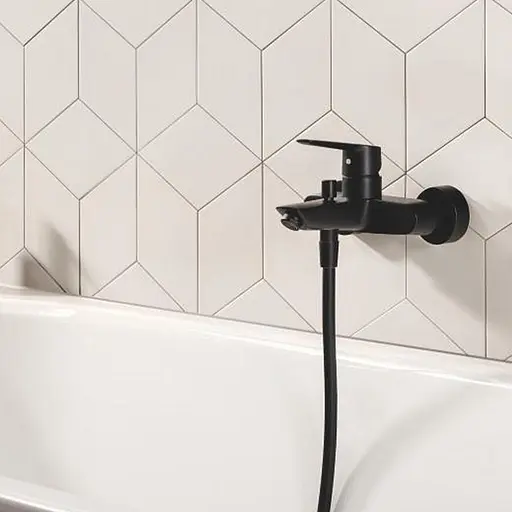 Змішувач для ванни Grohe QuickFix Start Black UA30330702, Чорний матовий - фото 12