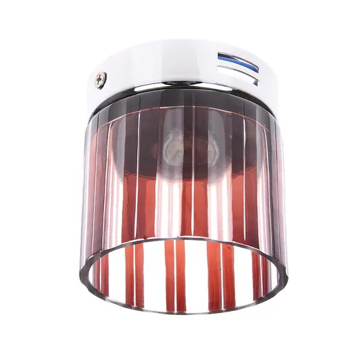 Світильник точковий Brille декоративний HDL-G184-C CH CL/RED L13-016