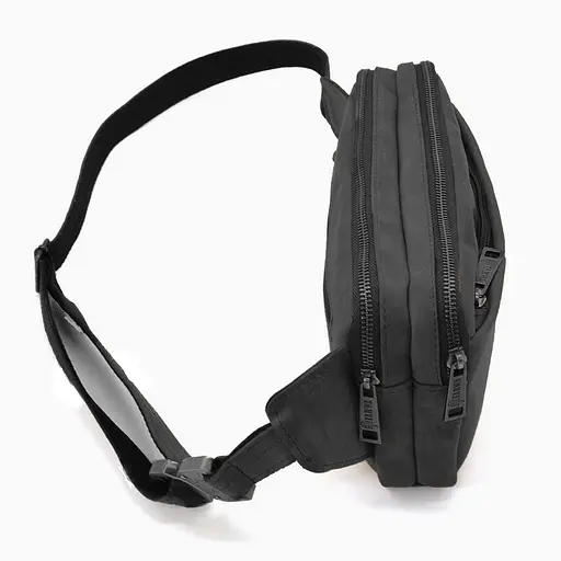 Кожаная мужская сумка на пояс TARWA 25х15х4 см sum0026006 - фото 6