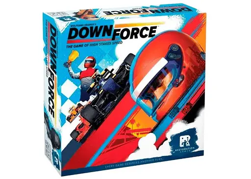 Настільна гра Restoration Games Формула швидкості (Downforce) (англ.) (PS075)