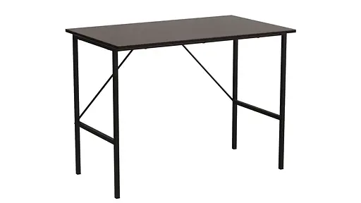 Стол письменный Line Тайм Ferrum-decor 750x1000x600 Черный металл ДСП Венге Магия 16 мм (FRD-106160) - фото 6