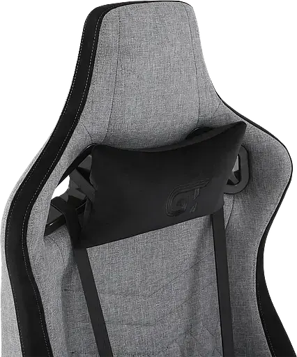 Геймерское кресло GT Racer черное с серым (X-0712 Shadow Gray/Black) - фото 7