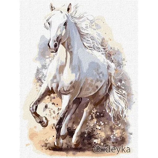 Набір для розпису по номерах Витончена міць, 30x40 см, КНО4259