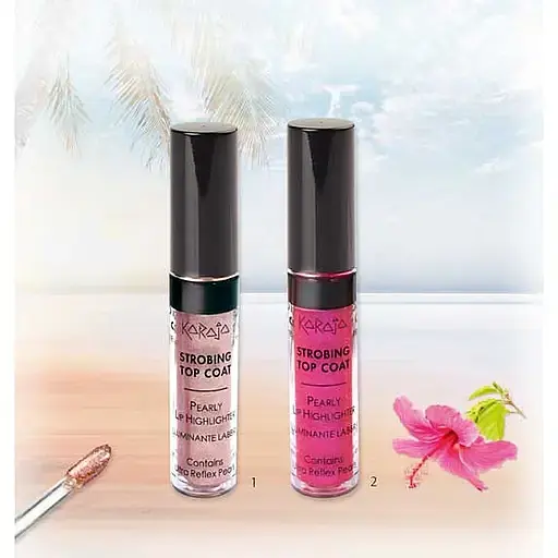 Стробинговое верхнее покрытие для губ Karaja Strobing Top Coat тон 1 3 мл - фото 4