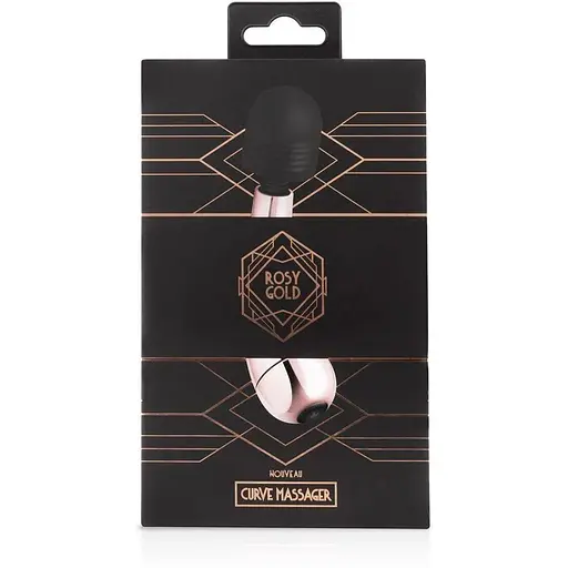 Мини вибромассажер Rosy Gold Nouveau Mini Curve Massager - фото 5