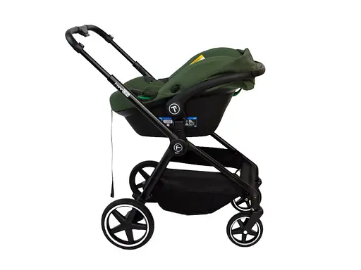 Коляска для ребенка универсальная 3 в 1 FreeON Zack, olive [CD] - фото 3