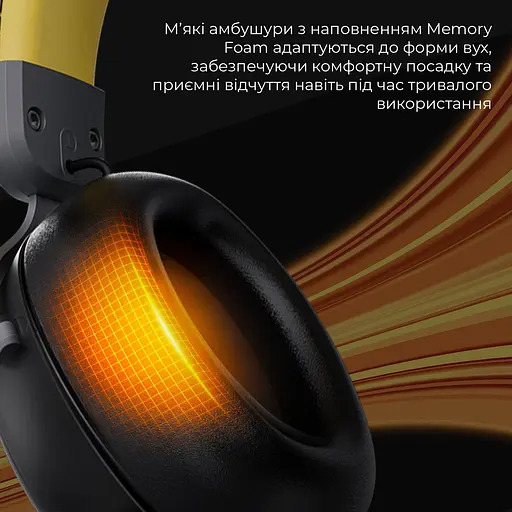 Наушники Ajazz AHM08 MAX 3-Mode Black (AHM08-MAX-BGY) - фото 11