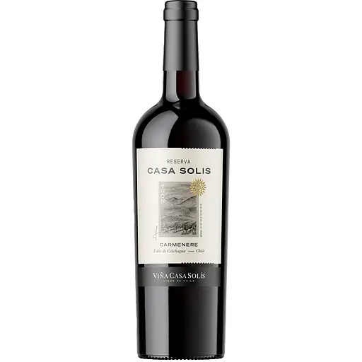 Вино Casa Solís Carmenere Reserva сухое красное 13% 0.75л