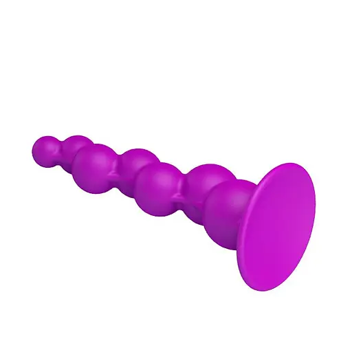 Анальна пробка Pretty Love Sturdy Dongwith 15 см фіолетовий - фото 7