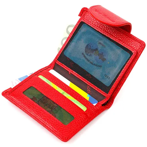 Женский кожаный кошелек Tony Bellucci 11.5х9.5х2 см acs0028344 - фото 4