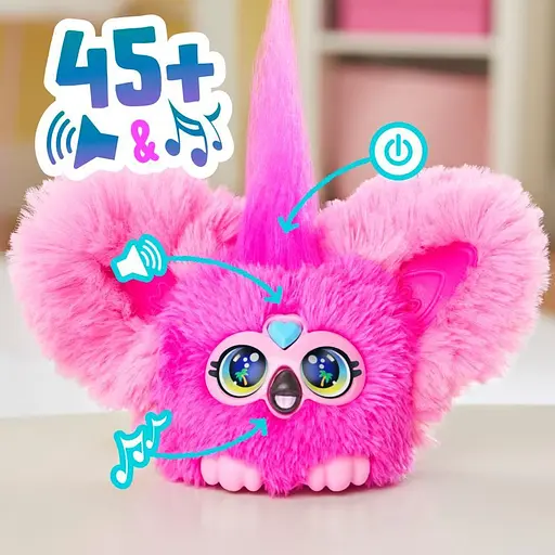 Игрушка интерактивная Hasbro Furby Furblets Flo FLo Flamingo (F9703_G1699) - фото 4