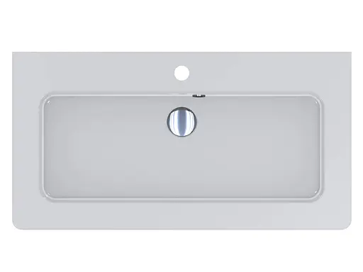 Умивальник Miraggio Rostriks Tres глянсовий 0001540, Білий - фото 6