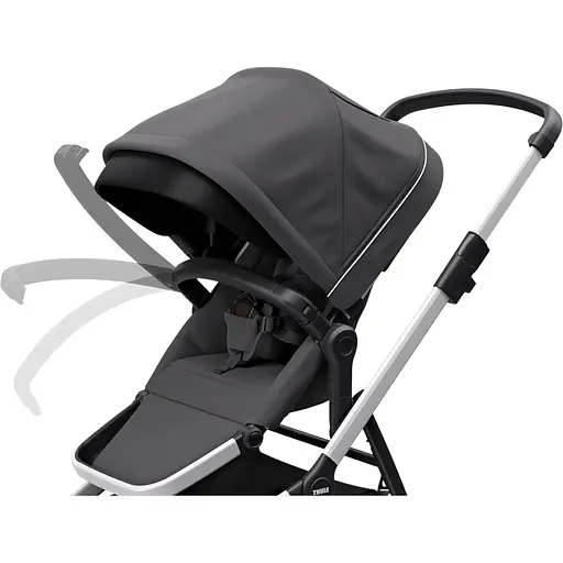 Детская коляска Thule Sleek Shadow Grey (TH 11000003) - фото 7