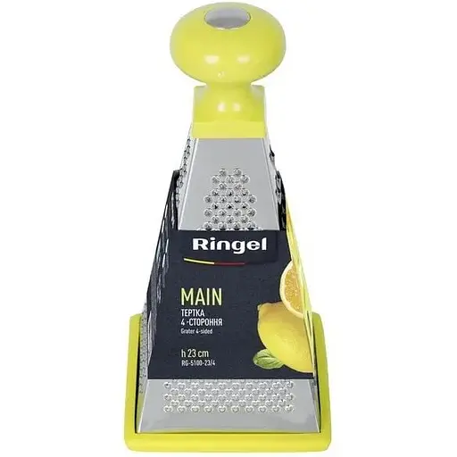 Терка Ringel Main 4-сторонняя Yellow (RG-5100-23/4)