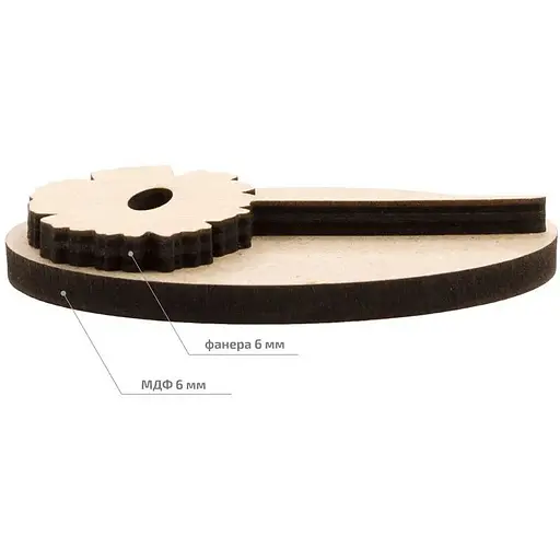 Штамп для вибійки Rosa Talent №15 Ботаніка 4x8см - фото 2