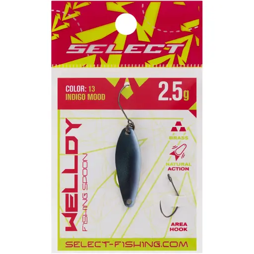 Блесна Select Welldy 2.5g 31mm #13 Indigo Mood - фото 2