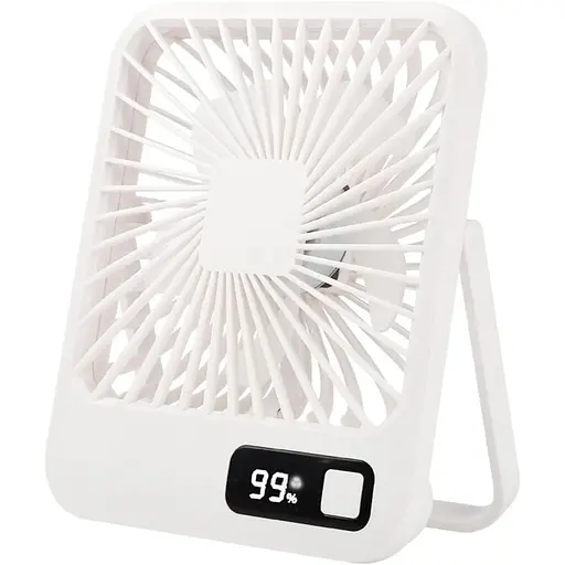 Q3 Портативный вентилятор цифровой дисплей 5 скоростей