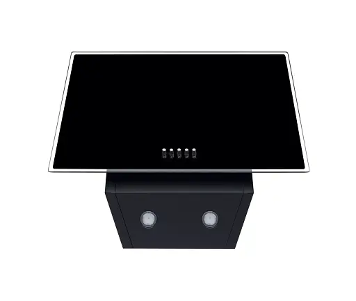 Вытяжка декоративная наклонная Perfelli DN 6472 D 850 BL LED - фото 6
