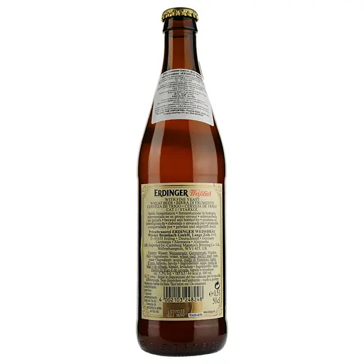 Уценка. Пиво Erdinger Weissbier Пшеничное светлое, 5,3%, 0,5 л (702570) - фото 3