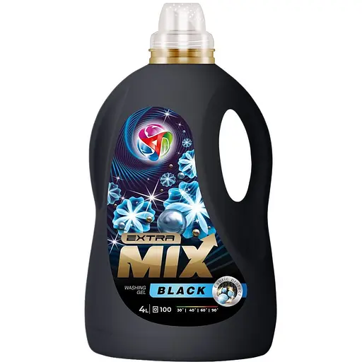 Гель для прання Extra Mix Pro Black з ароматом свіжості 4 л