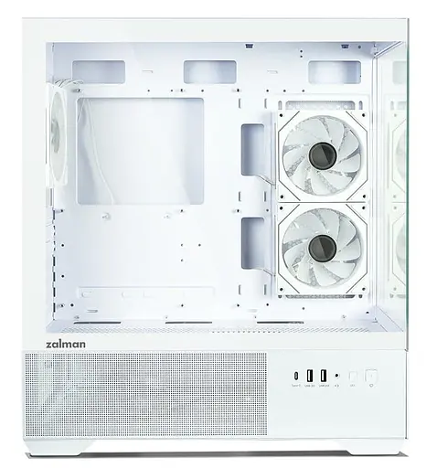 Корпус Zalman Chronix V2 Tempered Glass без БЖ White (CHRONIXV2WHITE) - фото 3