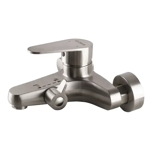 Смеситель для ванны Globus Lux Main SM-102N Нержавеющая сталь - фото 1