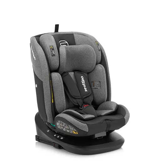 Автокрісло Sesttino Oktagon Pro Isofix 0-36kg Grey