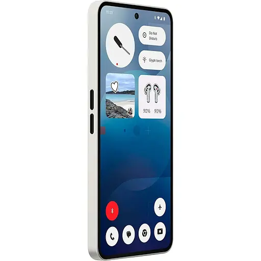 Смартфон Nothing Phone (3a) 8/128GB White - фото 3