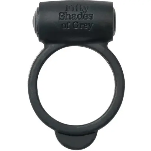 Эрекционное кольцо с вибрацией Fifty Shades of Grey 5 см черный